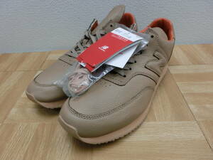 my/436556/2402/ニューバランス×オーラリー　NEW BALANCE×AURALEE　ローカットスニーカー　MLC100AU/ベージュ/サイズ27.0ｃｍ/未使用品