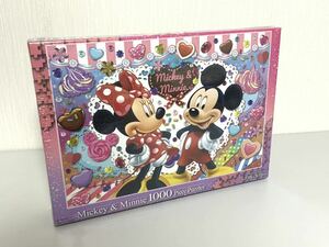 未開封 Disney ディズニー ミッキー&ミニー ジグソーパズル 1000ピース 735×510mm Mickey Minnie ミッキーマウス ミニーマウス パズル