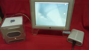 中古 動作品 Apple PowerMac G4 Cube 3点セット 管理番号A2107