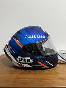 ★送料無料★SHOEI ショウエイ X-Fourteen X-14 アレックスマルケス AM73 TC-2 (BLUE/WHITE) マットカラー　サイズXL