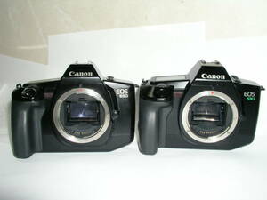 5476●● Canon EOS 630(最高約5コマ/秒) + 650 ボディx2台で 良品 ●67521
