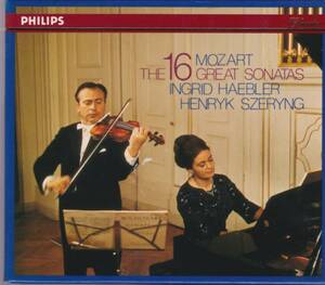モーツァルト ヴァイオリン・ソナタ集 5CD ヘブラー シェリング
