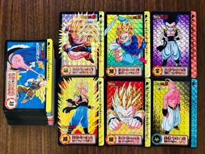 BANDAI　1994年品　本弾　第3章　21弾　全42から　フルコンプ品　ドラゴンボールカードダス