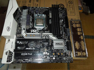 B250M Pro4　M-ATX　第7世代 第6世代　マイクロATX　+ Celeron G3900