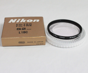 040464 【美品 ニコン フィルター】 Nikon 52mm L1BC