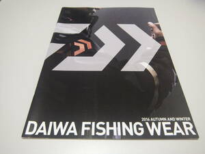 中古 2016 ダイワ DAIWA フィッシング ウェアー FISHING WEAR カタログ