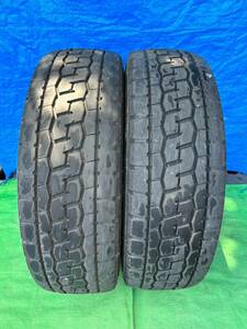 265/60R22.5 143/140J TOYO M636 ミックストラックタイヤ2本　9〜10mm 2018年 送料無料