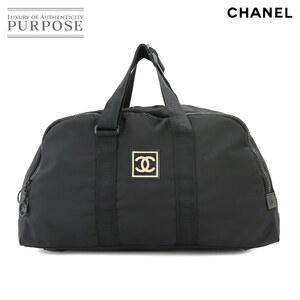 シャネル CHANEL スポーツライン ココマーク ボストン バッグ ナイロン ブラック A19976 ブラック 金具 Sports Line Boston Bag 90220577