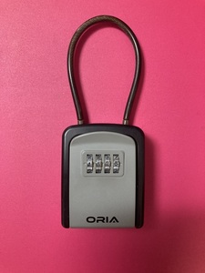 セキュリティーキーボックス　ORIA　スペアキーなどを家の外に隠して保管