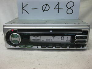 K-048　KENWOOD　ケンウッド　RX-292CD　1Dサイズ　CDデッキ　故障品