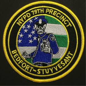 NYPD ニューヨーク市警 第79分署 ベッドフォード・スタイベサント ワッペン
