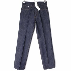 24ss【タグ付・新品・定価29,700円】AURALEE HARD TWIST DENIM 5P PANTS size28 INDIGO A00P01DM オーラリー ハードツイスト デニムパンツ