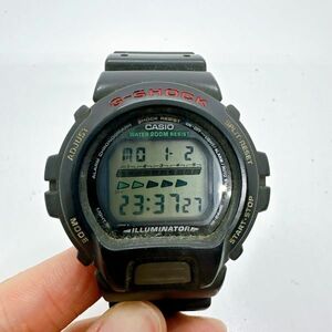 A2405-2-25 １円スタート クオーツ　稼働品　CASIO　カシオ　G-SHOCK　ジーショック　メンズ腕時計　ブラック　DW-6600