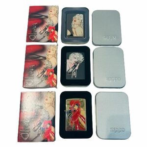 【Zippo/ジッポー】オイルライター 未使用品 Olivia/オリビア 3個おまとめ★45523