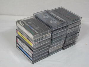 オーディオ用 カセットテープ 24本 C60.C64.C46.C54.C120 等 セット まとめて ★ 中古 使用済み