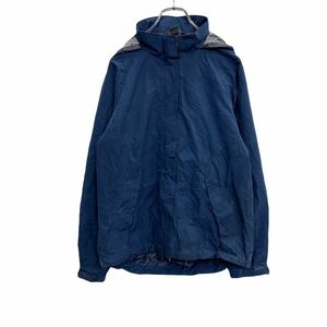 WOOLRICH ジップアップジャンパー レディース S ネイビー ウールリッチ アウトドアウェア フーディー 古着卸 アメリカ仕入 t2201-4032