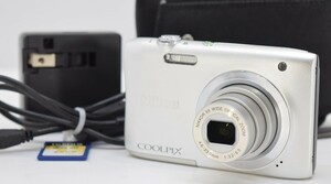 Nikon ニコン COOLPIX A100 クールピクス コンパクト デジタル カメラ 動作品 バッテリー付 EH-70P コンデジ デジカメ RK-830M/601