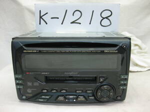 K-1218　ADDZEST　アゼスト　DMX5555zk　2Dサイズ　CD&MDデッキ　故障品