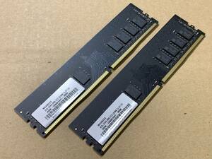 ★Skhynix DDR4-2666 ECC 8GB×2枚 16GBメモリセット 良品美品★送185ok★