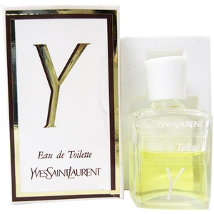 イヴ サンローラン Y 香水 レディース フレグランス EDT オーデ トワレ 2.5ml ミニ ボトルタイプ 残量60％位 中古 Yves SAINT LAURENT