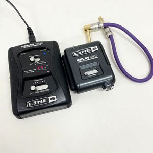 LINE6 RELAY G30 ライン6 ワイヤレスシステム RXS06 RECEIVER TBP06 TRANSMITTER 通電OK