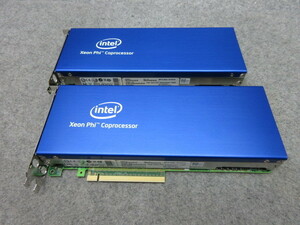 Intel Xeon Phi Coprocessor 7120P 2個セット