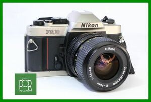 【同梱歓迎】【動作保証・点検済】良品■Nikon FM10 + Zoom-NIKKOR 35-70mm F3.5-4.8■シャッター全速・露出計完動■■OOO914