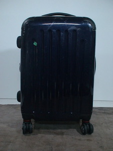 3771　紺 TSAロック付　鍵付　スーツケース　キャリケース　旅行用　ビジネストラベルバック