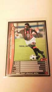 ☆WCCF2002-2003☆02-03☆155☆黒☆クラレンス・セードルフ☆ミラン☆Clarence Seedorf☆Milan☆