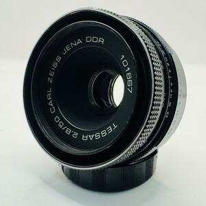 【実用品】Carl Zeiss Tessar F2.8 50mm ゼブラ M42