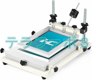 シルクスクリーン印刷機 高精度 SMT 45*60cm スクリーンプリント機 PCB基板 手動手刷り式