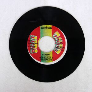 BOB MARLEY & THE WAILERS/SLOGANS/TUFF GONG NONE 7 □