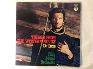 11226S 12inch LP★サウンド・トラックによる西部劇映画主題曲集/THEMES FROM THE WESTERN MOVIES De Luxe Film Sound Orchestra★JDX-63