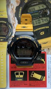 CASIO G-SHOCK DW-6900H-9 イエロー スラッシャー