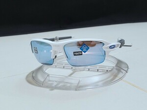 正規品 新品 偏光 OAKLEY FLAK XS オークリー フラック PRIZM Deep Water Polarized プリズム ディープウォーター ポラライズド サングラス