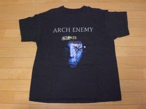 当時物 90s ARCHENEMY アーチエネミー Tシャツ CHILDREN OF BODOM CARCASS OBITUARY SEPULTURA HATEBREED MEGADETH METALLICA STIGMATA