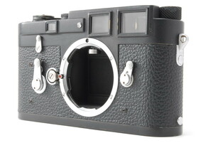 【ランクB】 ライカ Leica M3 ダブルストローク 後塗りブラック 各部点検・調整済み （#348）