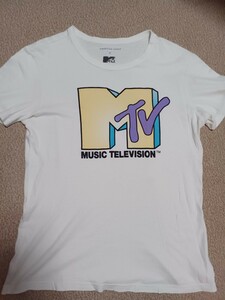 アメリカンイーグル　×　MTV　コラボ　Tシャツ　XS　80s　ロック　オルタナティブ　パンク　ヒップホップ　マイケルジャクソン　レッチリ