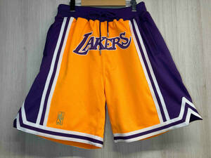 Mitchell & Ness Just Don Inch Shorts Lal - PFSW7546_3 LAKERS ミッチェルアンドネス ロサンゼルスレイカーズ ハーフ ショート