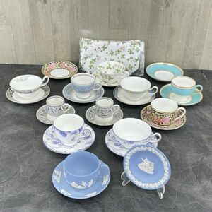 ウェッジウッド カップ&ソーサー 皿 12点セット ジャスパー ブループラム フロレンティーン クリオ ユーランダー他 WEDG WOOD/57258