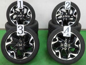 4本 ホンダ N-BOX カスタム 純正 15インチ 4.5J +45 4H PCD100 ラジアル グッドイヤー イーグル LS2000 2021 2022年 165/55R15 N-WGN N-ONE