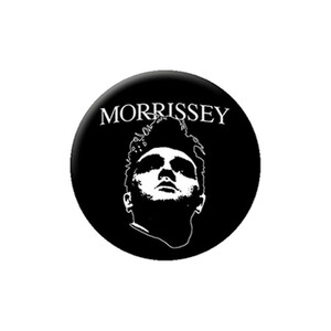 Morrissey 缶バッジ モリッシー B&W