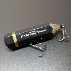 【定形外120円】ラッキークラフト ペンシルペンシル 黒系 Lucky Craft PENCIL (PENCIL)2 鉛筆