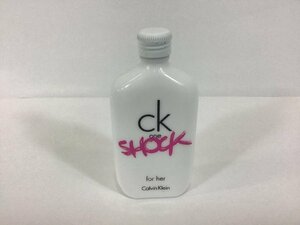 ■USED【Calvin Klein ck one SHOCK for her】■カルバンクラインシーケーワンショック■オードトワレ■50ml