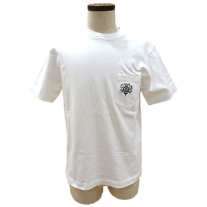 【栄】ディオール オム×ショーン・ステューシー 半袖 Tシャツ コットン ホワイト BEE刺繍 Sサイズ