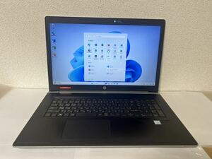 HP ProBook 470 G5 i3-8130U(2.20GHz) メモリ8GB，SSD256GB