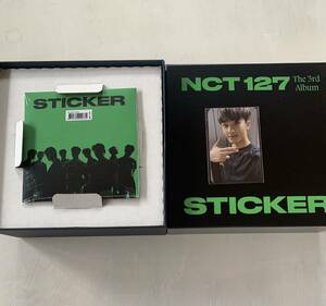 NCT 127 sticker deluxe box mark