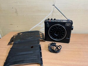 ○ 希少品 National / Panasonic 3バンドラジオ COUGAR RF-888 ヴィンテージラジオ FM受信のみ確認 現状 カバー付 中古品 ③