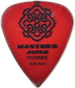 【送料無料】MASTER 8 JAPAN IF-TD080 INFINIX TEARDROP 0.8mm ギターピック×10枚【メール便】代引きはできません