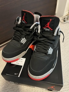 【中古極美品】NIKE AIR JORDAN 4 RETRO 27cm